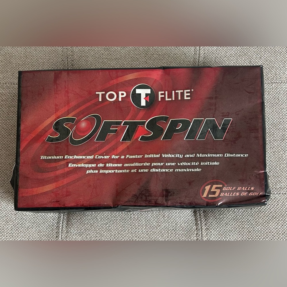 Top Flite Softspin Golf Balls Pack Of 15 Brand New Callaway Golf